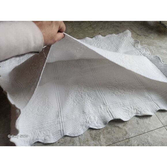 SL White pillow sham - Picture 5 of 6